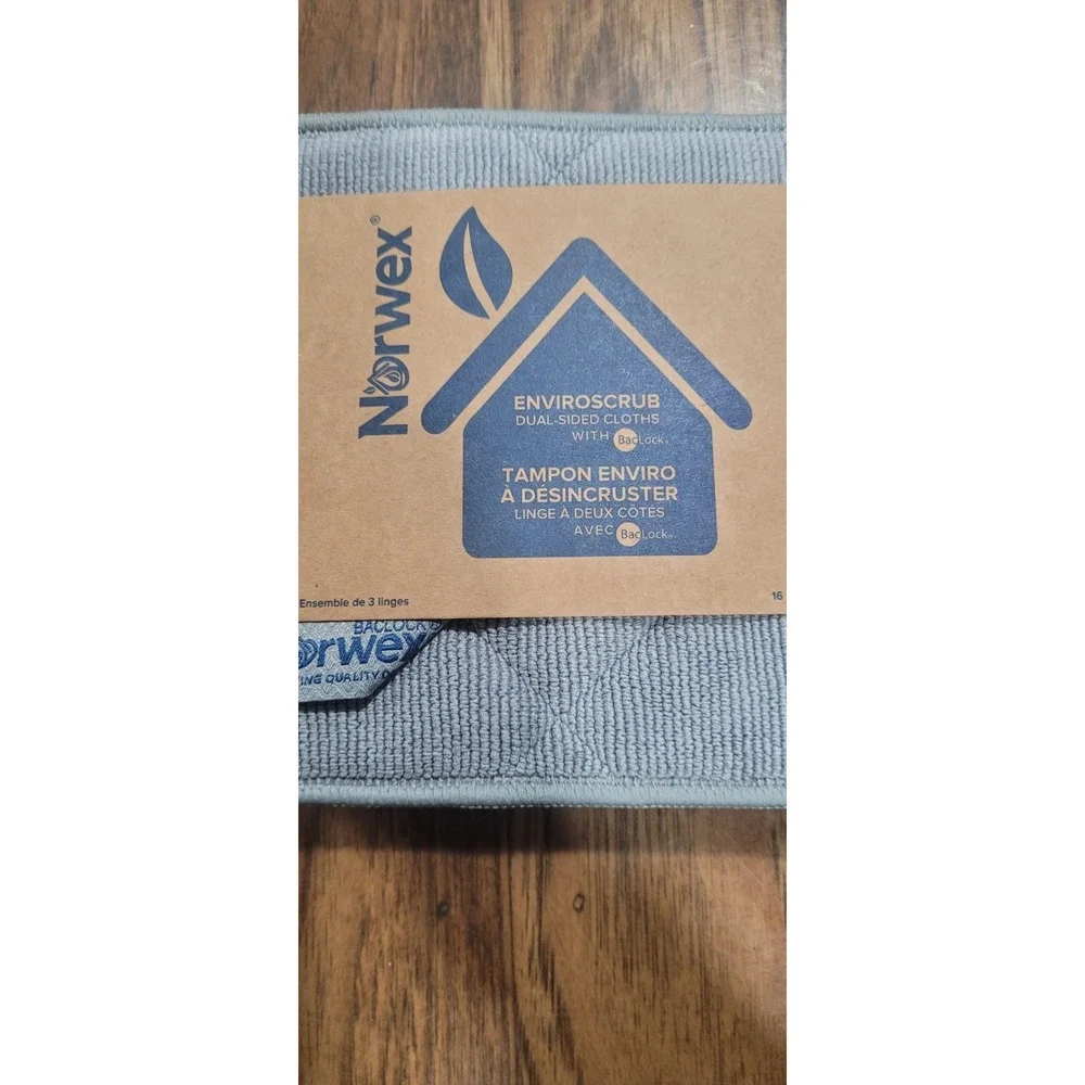 Norwex  New Eviroscrub 3pack Grey
